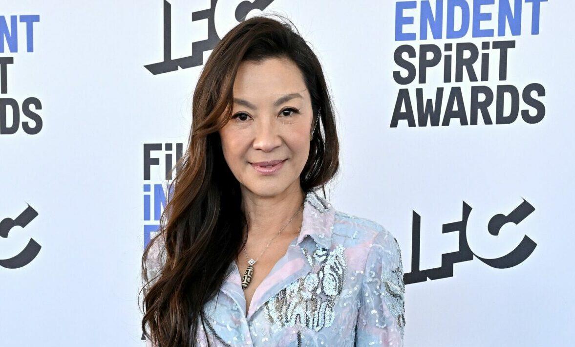 Michelle Yeoh at the 2022 Film Independent Spirit Awards.