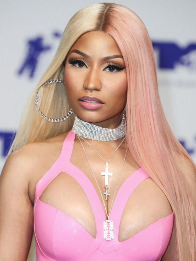 Nicki Minaj at the 2017 MTV Video Music Awards