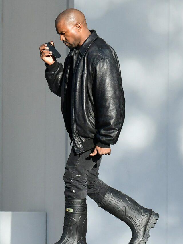 Kanye West is back in his boots as he makes his way around Miami