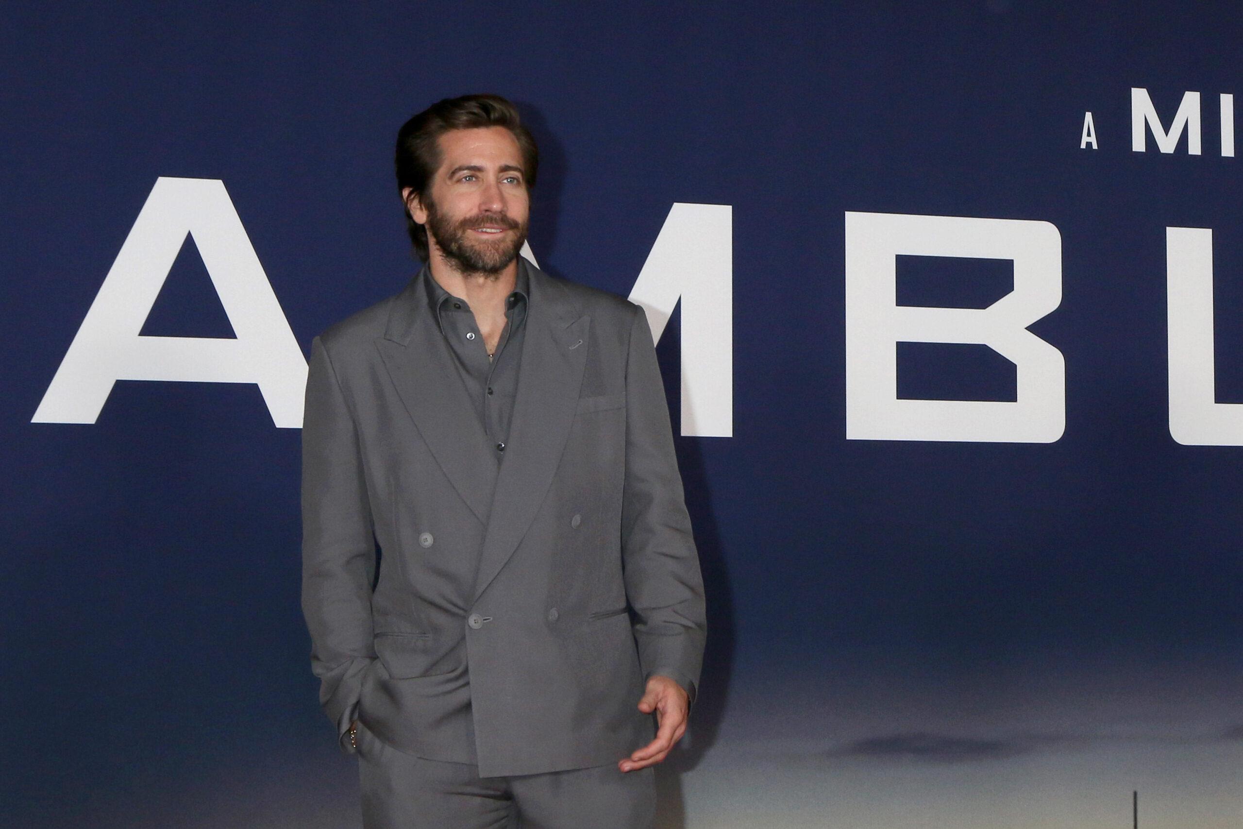 Jake Gyllenhaal at "Ambulance" Premiere - Los Angeles