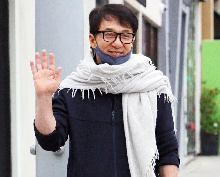 Jackie Chan Spotted Out Shopping In Beverly Hills