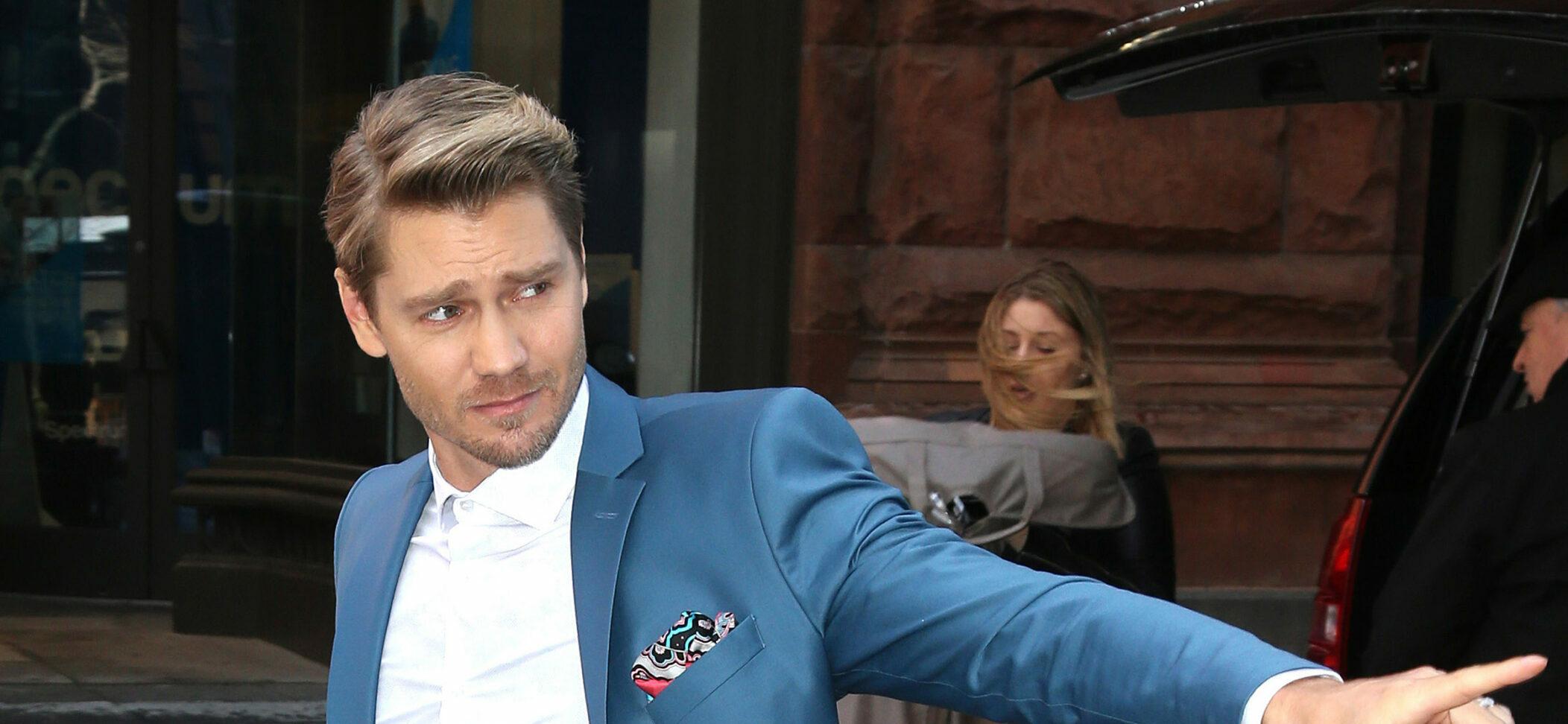 Chad Michael Murray at AOL Building in New York City