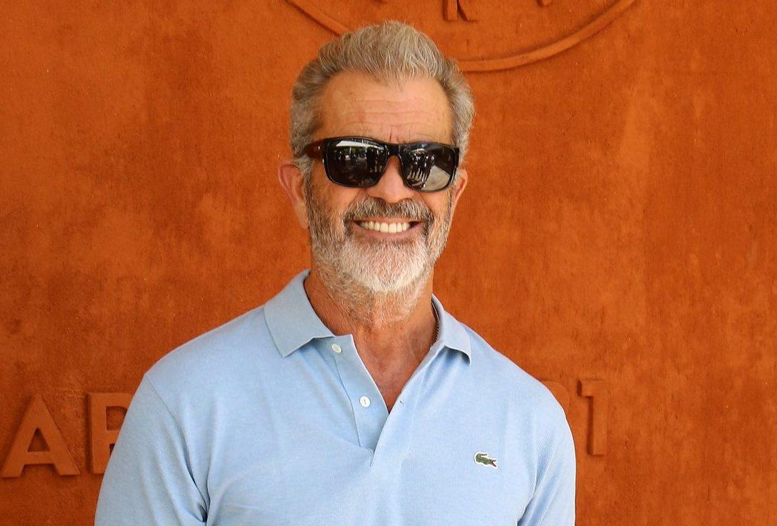 Mel Gibson at the Village of Roland Garros