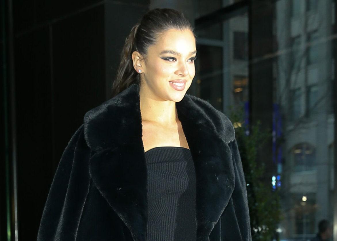 Hailee Steinfeld spotted heading to The Tonight Show Starring Jimmy Fallon in NYC