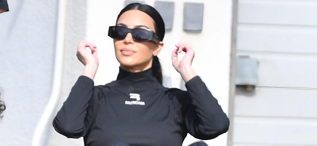 Kim Kardashian proves she is a great soccer mom treating her son Saint to a popsicle after his game in Calabasas