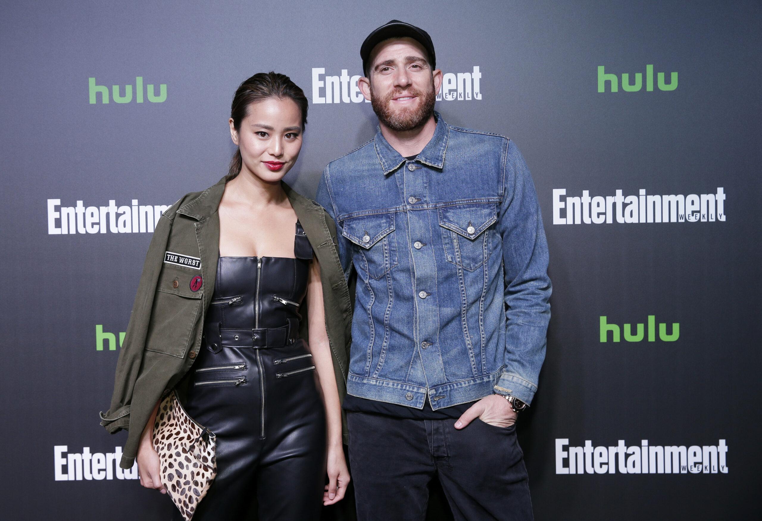 Bryan Greenberg and Jamie Chung at Hulu's New York Comic Con After Party