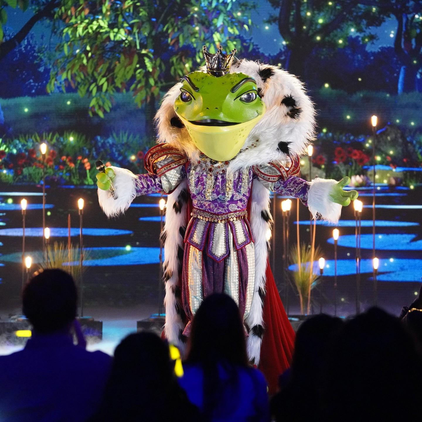 The Frog Prince on season 7 of The Masked Singer