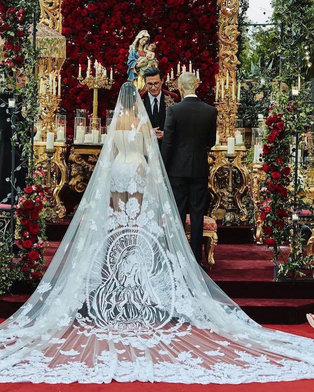 Kourtney Kardashian and Travis Barker got married