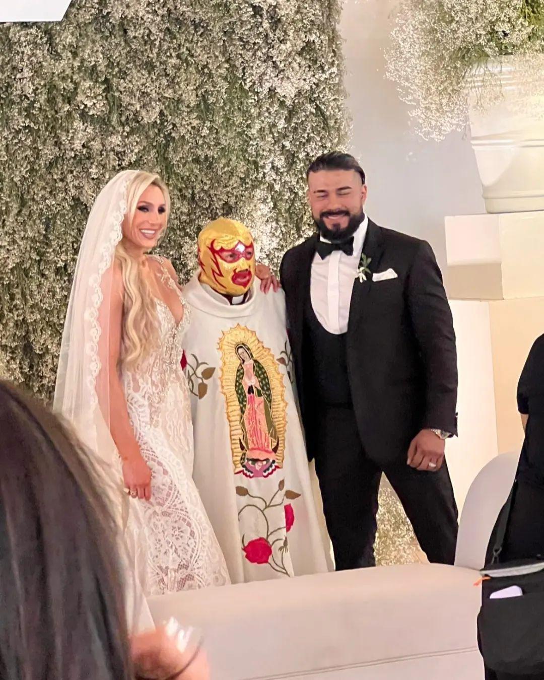 Andrade El Idolo & Charlotte Flair