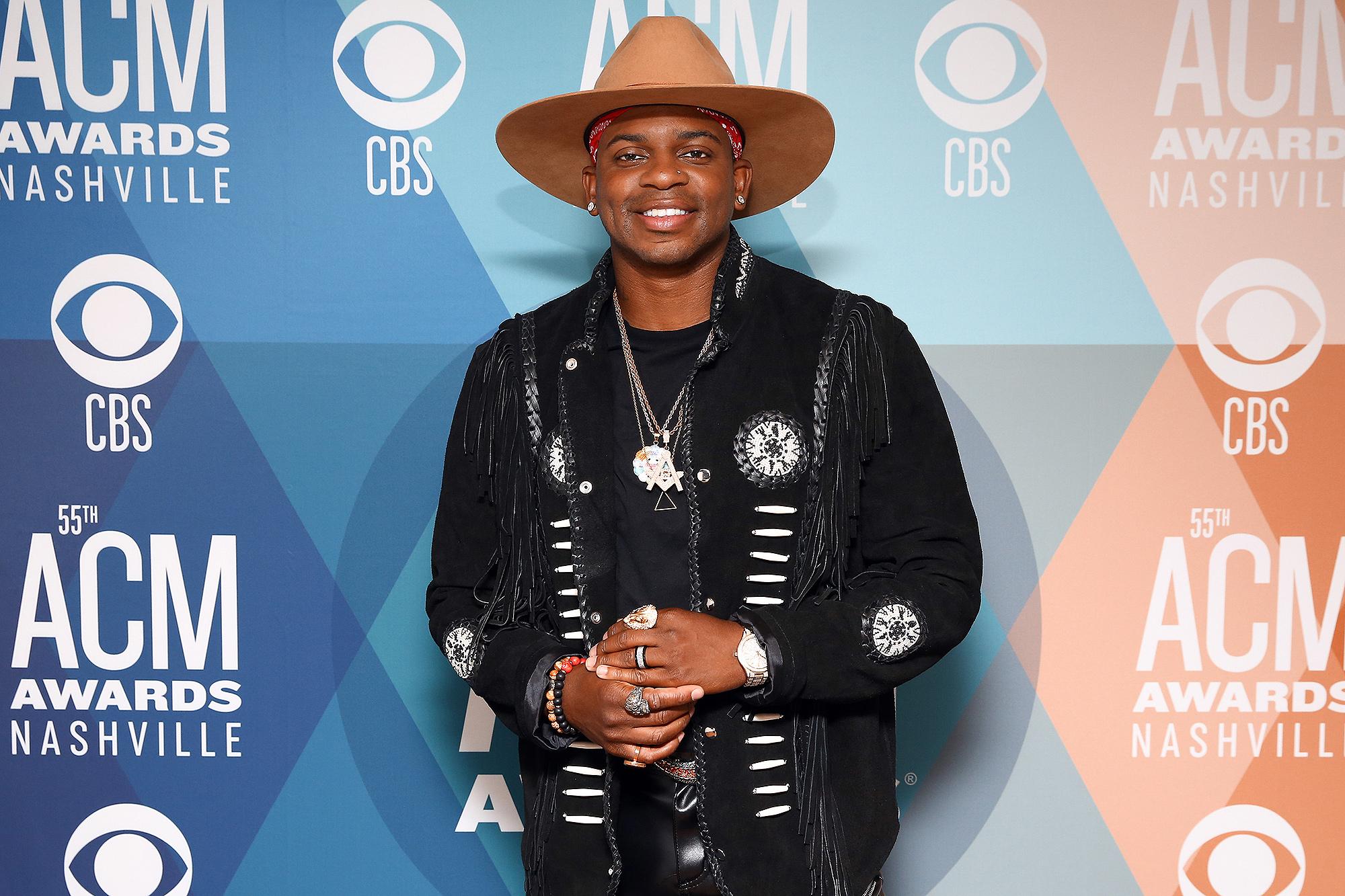 Jimmie Allen at the 55th Academy Of Country Music Awards