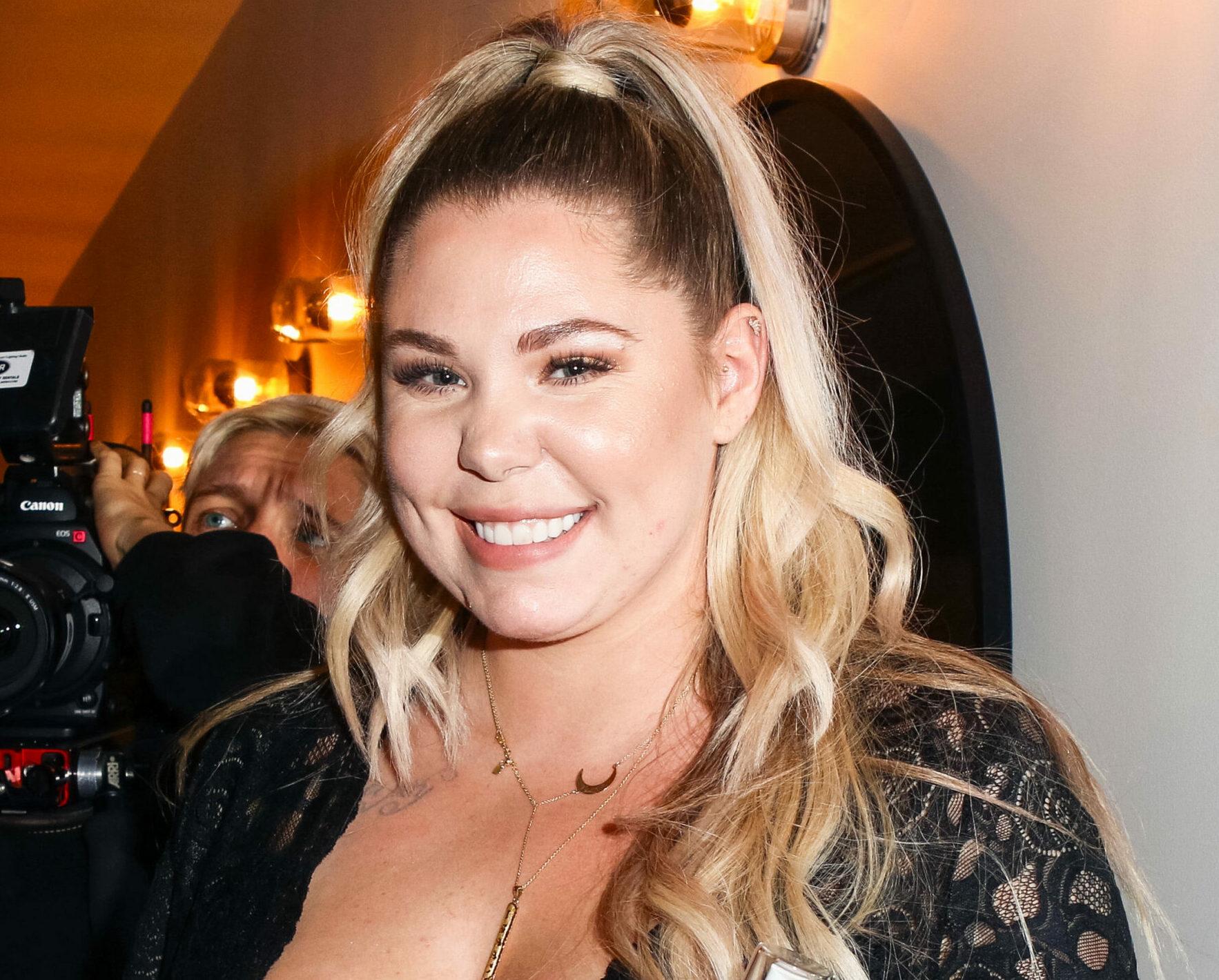 Kailyn Lowry is seen attending PotHead hair product Launch Event in New York City.