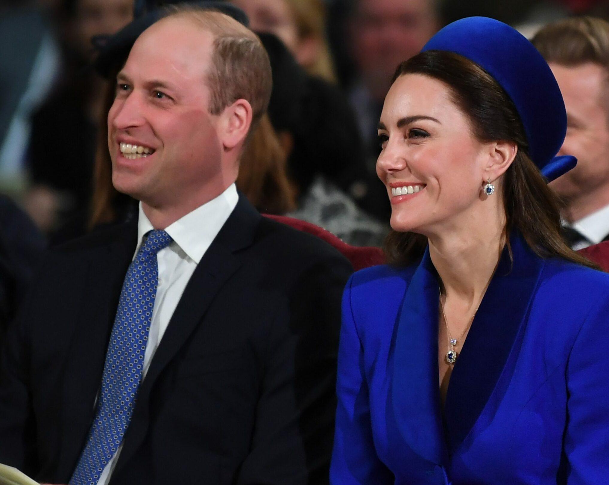 Members of the Royal Family attend the Commonwealth Service at Westminster Abbey, London, UK, on the 14th March, 2022.