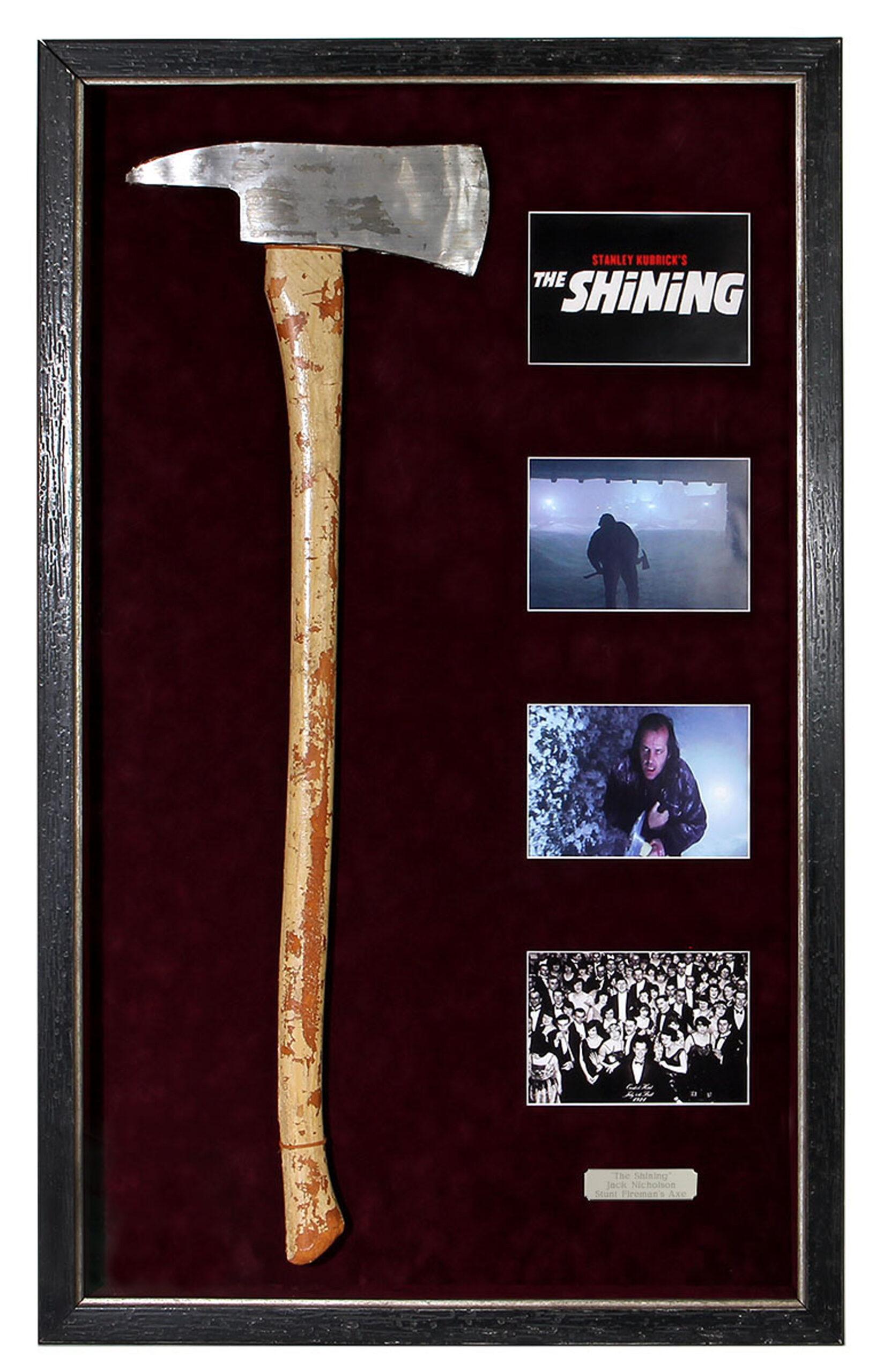 Axe from The Shining set to sell for more than $100,000 at auction