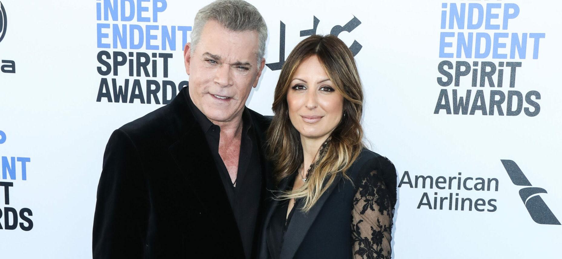Ray Liotta and Jacy Nittolo arrive at the 2020 Film Independent Spirit Awards