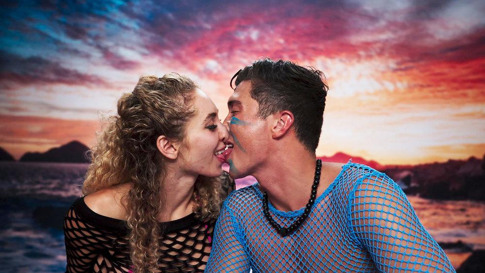 Tommy Solits & Gillian Lieberman Kissing