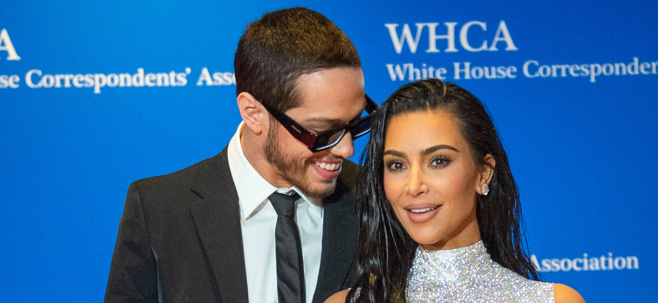 Kim Kardashian and Pete Davidson at 2022 White House Correspondents Dinner