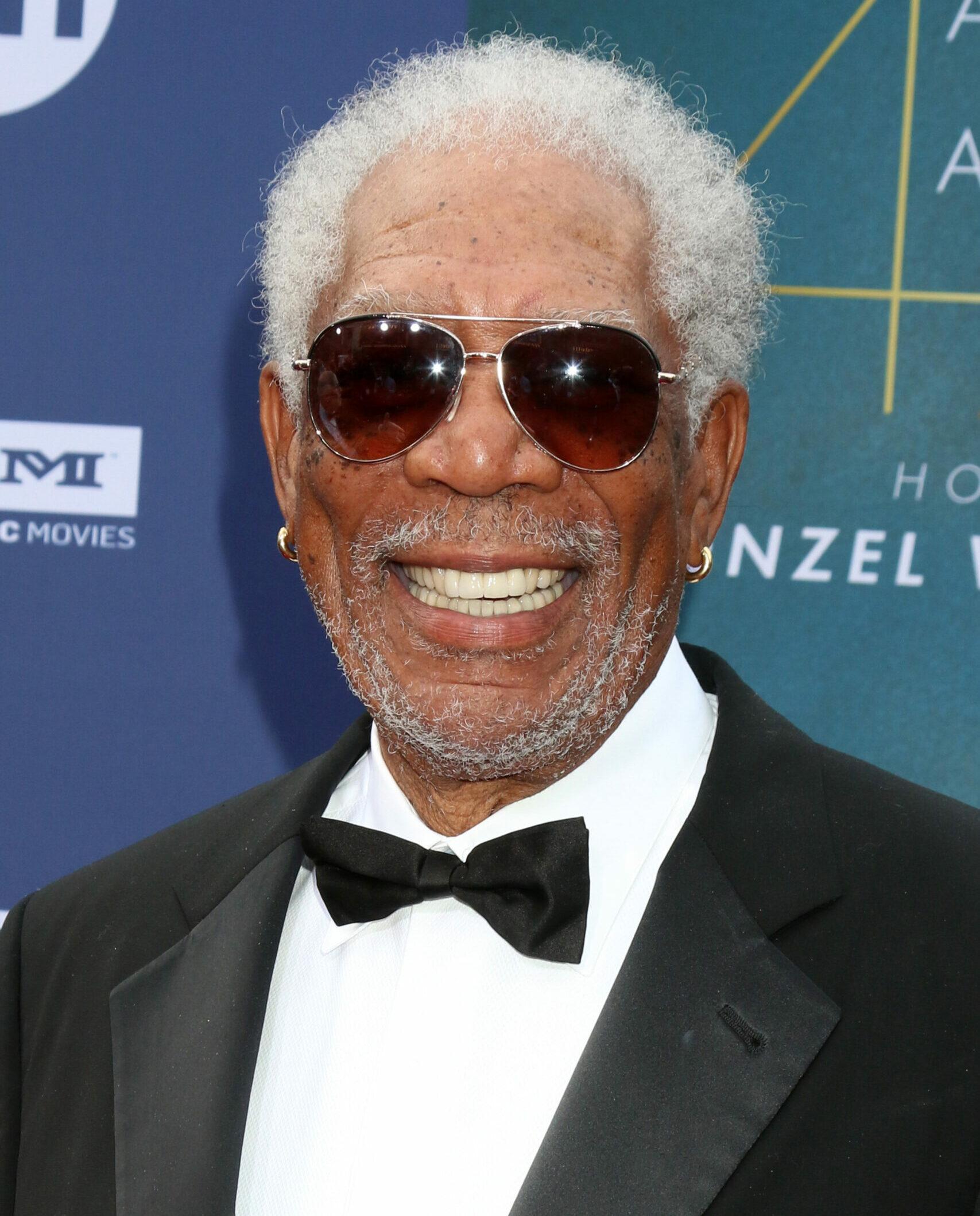 Morgan Freeman at the AFI Honors Denzel Washington at the Dolby Theater on June 6, 2019 in Los Angeles, CA