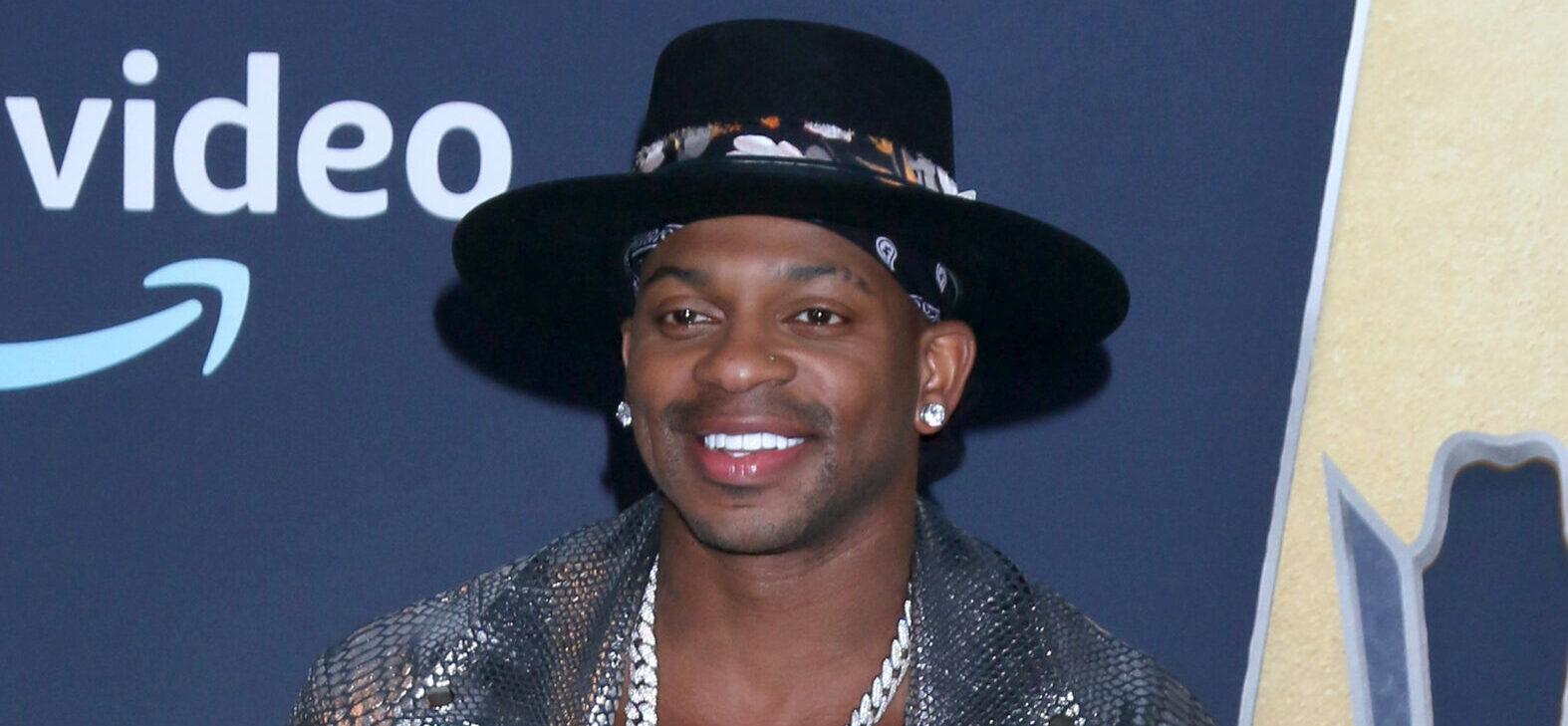 Jimmie Allen at the 2022 Academy of Country Music Awards