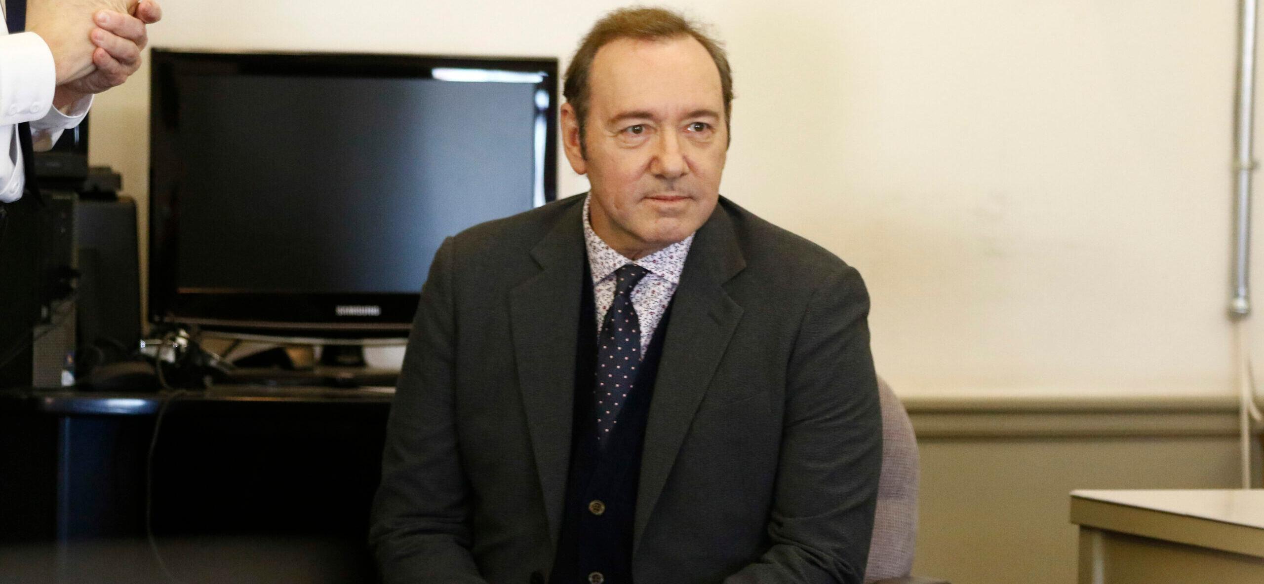Kevin Spacey appears in court for arraignment