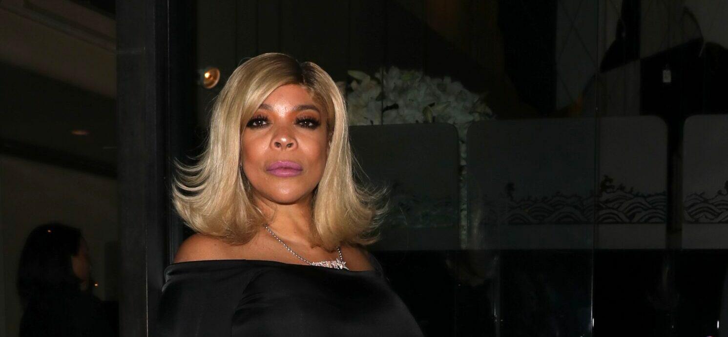 Wendy Williams is seen arriving to Mr Chow following her star walk of fame