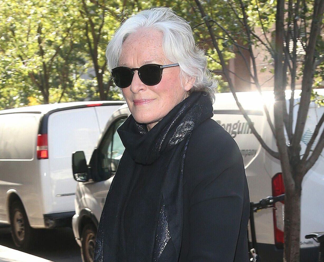Glenn Close out and about in New York City