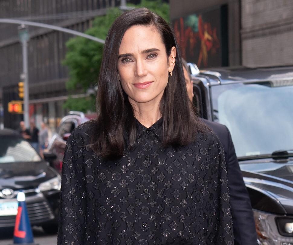 Jennifer Connelly Arrives To Late Show With Stephen Colbert Show