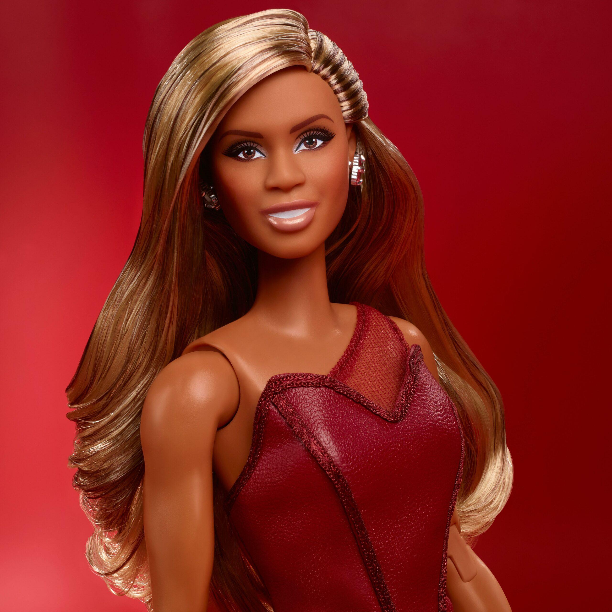 Laverne Cox shows off her own Barbie doll