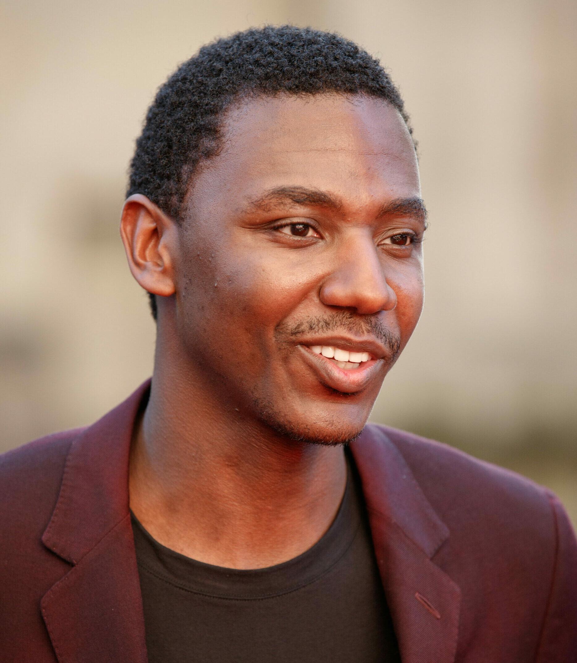 Actor Jerrod Carmichael arrives on the red carpet at the Transformers The Last Knight movie premiere on June 20, 2017 in Chicago.
