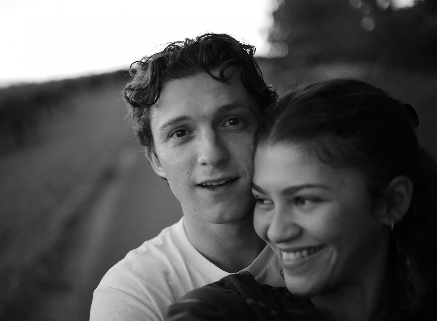 Zendaya and Tom Holland