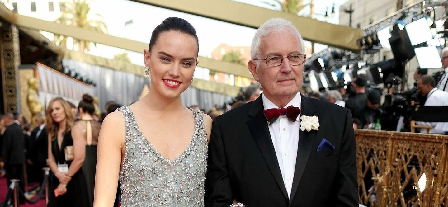 Daisy Ridley and her father