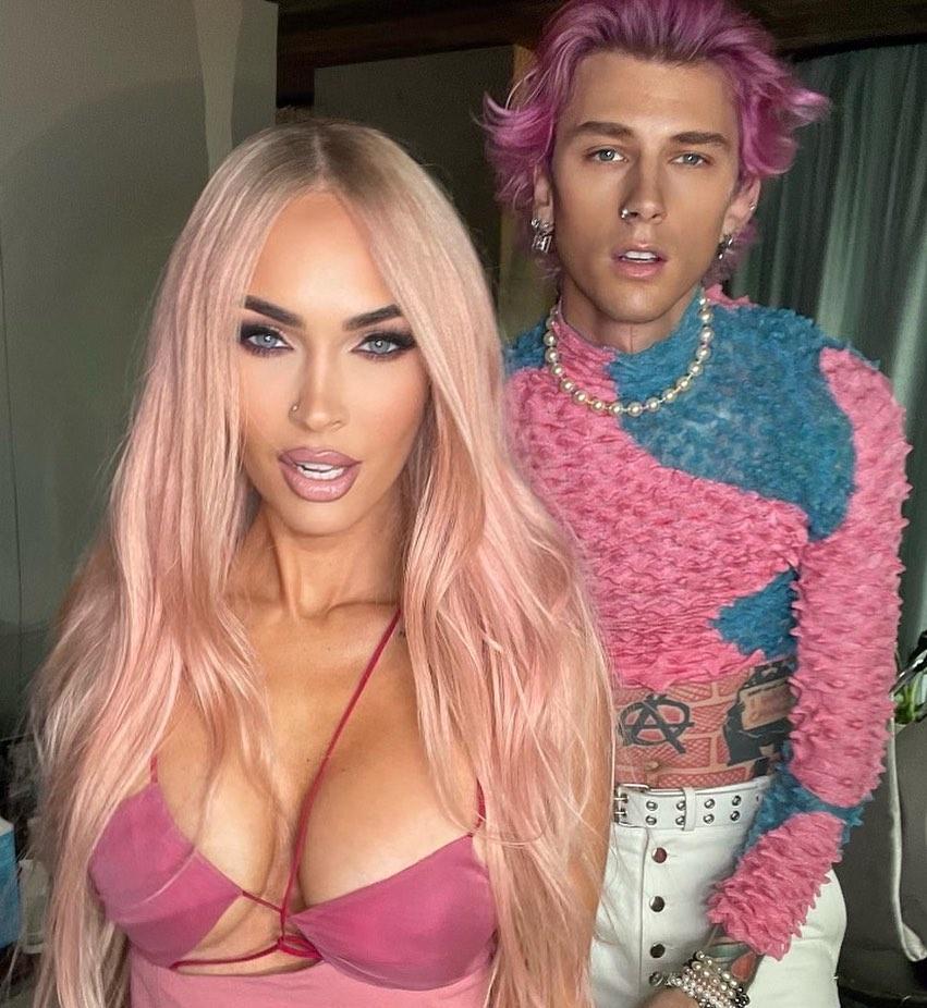 Megan Fox & MGK give off Barbie vibes in pink