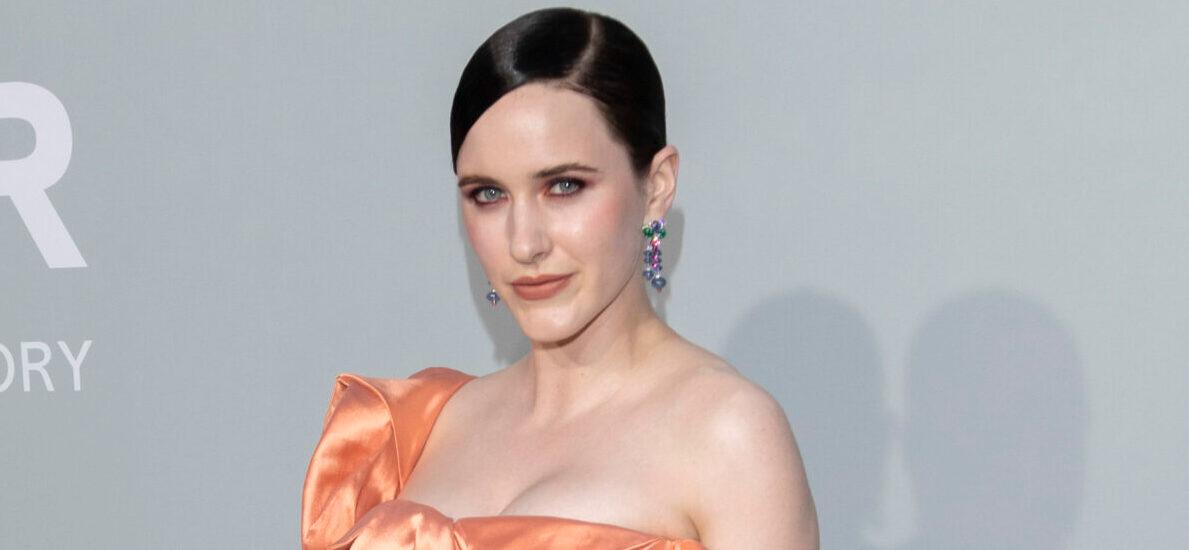 Rachel Brosnahan attends the amfAR Gala during the 74th Cannes Film Festival at Villa Eilenroc in Antibes, France, on 16 July 2021.