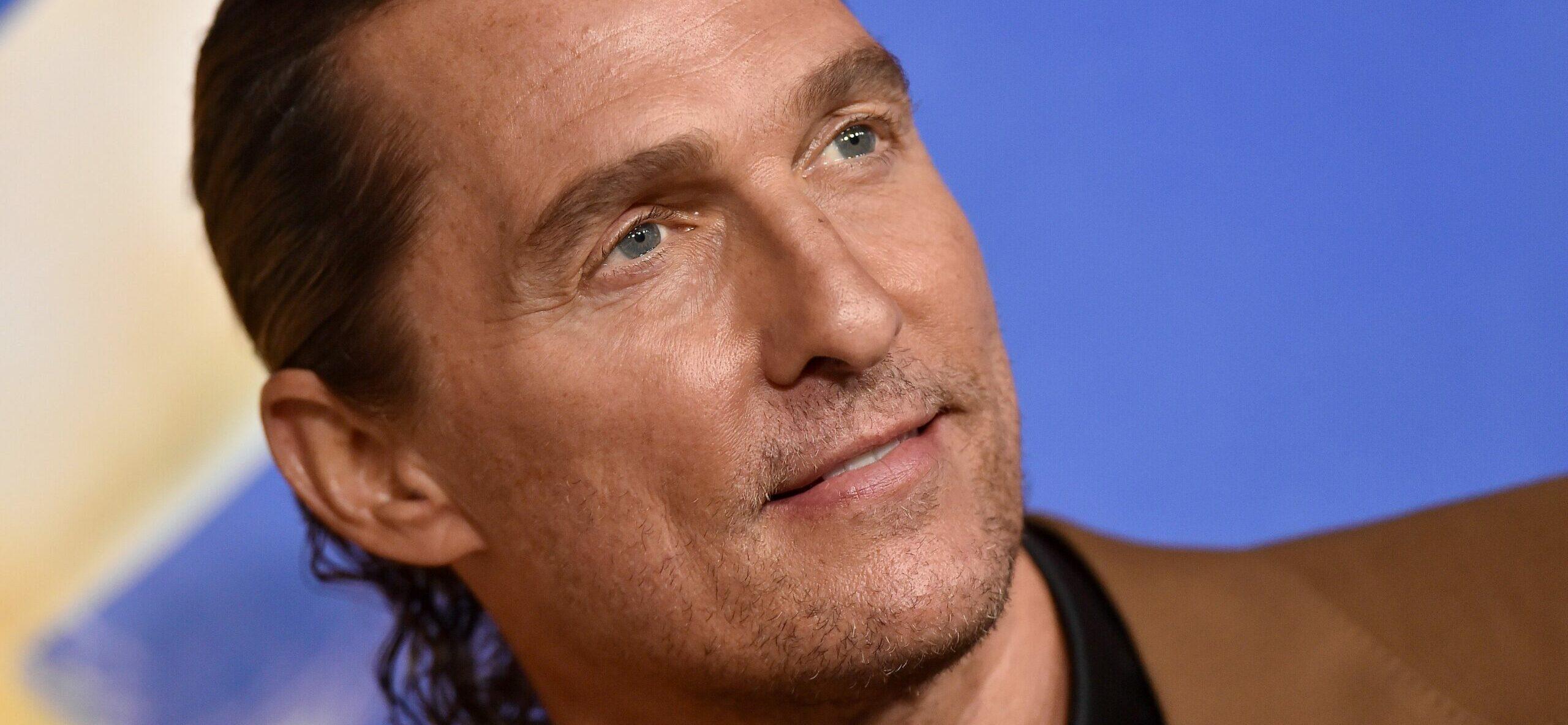 Matthew McConaughey at the "Sing 2 Premiere