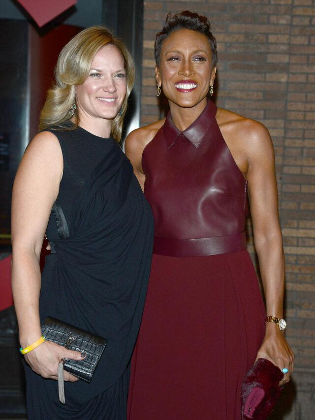 Robin Roberts and Amber Laign at the Glamour Women of the Year Awards