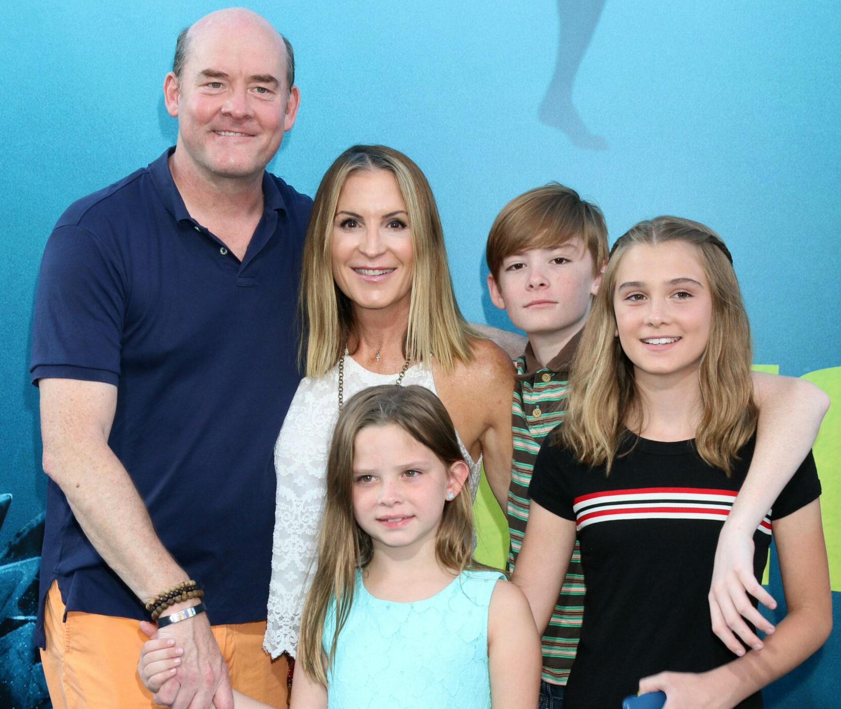 David Koechner, Family at the "The Meg" Premiere, TCL Chinese Theater IMAX, Hollywood, CA 08-06-18