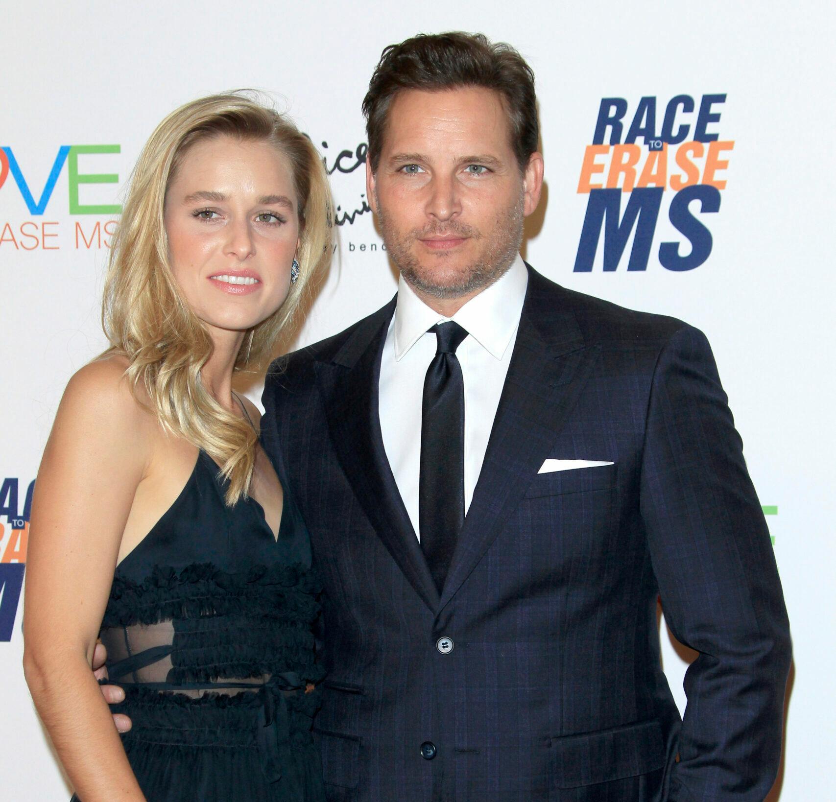 Lily Anne Harrison, Peter Facinelli at the 25th Annual Race To Erase MS Gala on the Beverly Hilton Hotel on April 20, 2018 in Beverly Hills, CA