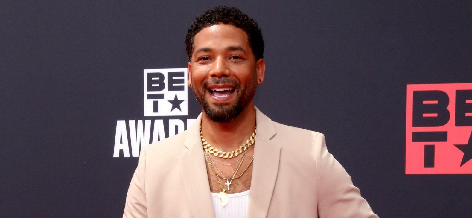 Jussie Smollett at the 2022 BET Awards at Microsoft Theater on June 26, 2022 in Los Angeles, CA