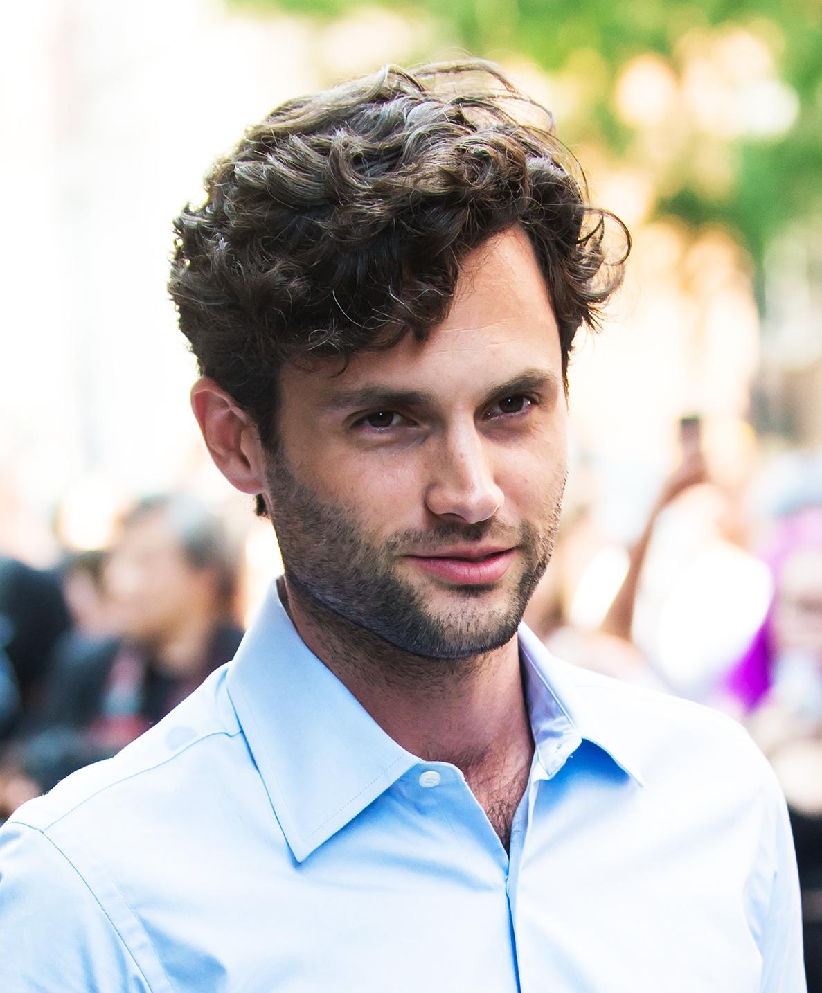 Shay Mitchell and Penn Badgley visit AOL Build Studio in New York