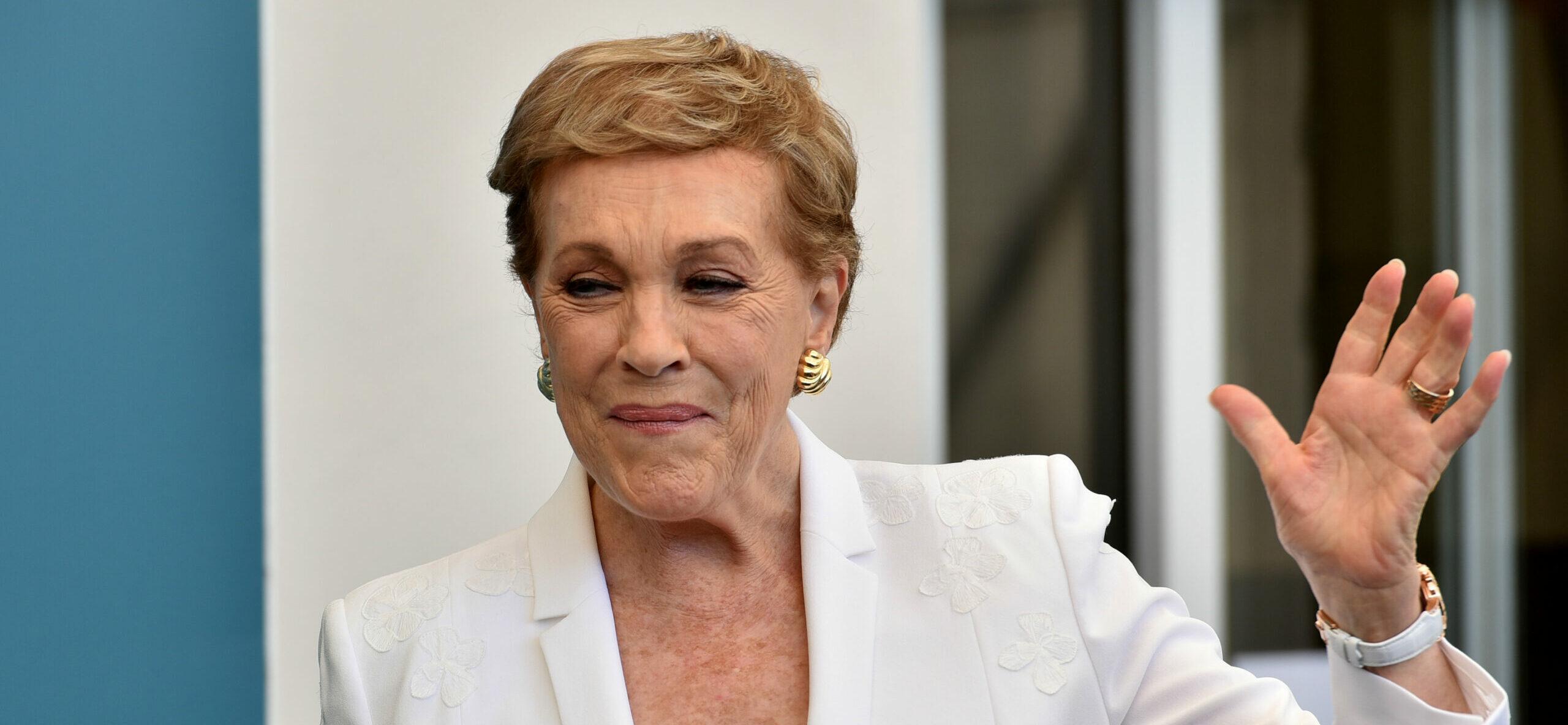 Julie Andrews attends the Golden Lion for Lifetime Achievement photocall during the 76th Venice Film Festival