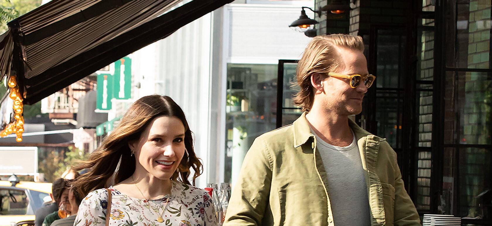 Sophia Bush and Grant Hughes Out and About in NYC