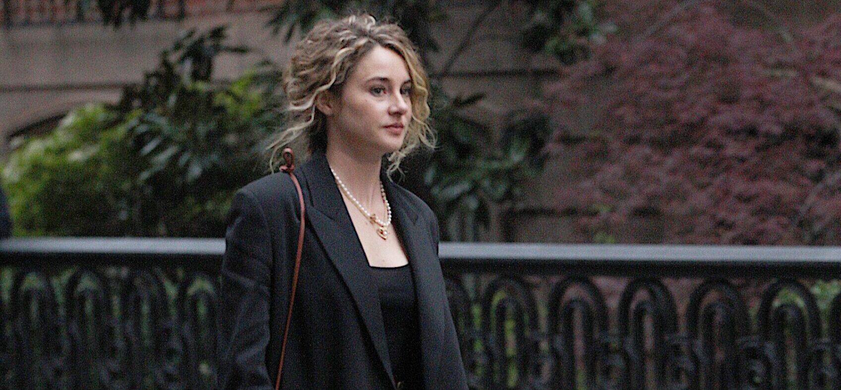 Shailene Woodley was seen on the set of the show named quot Three Women quot in Manhattan NYC