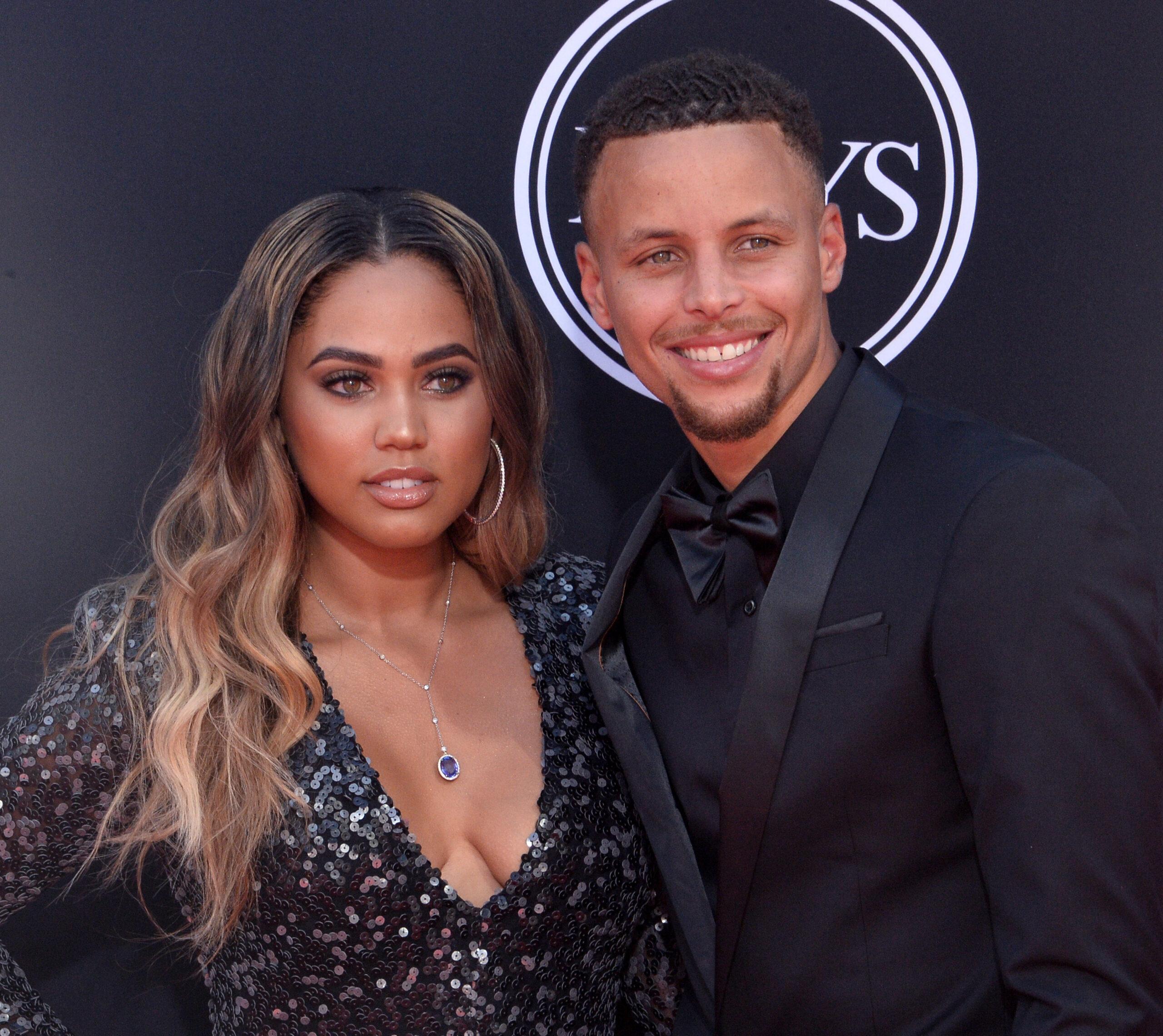 Steph Curry and Ayesha Curry at the 25th ESPYS in Los Angeles