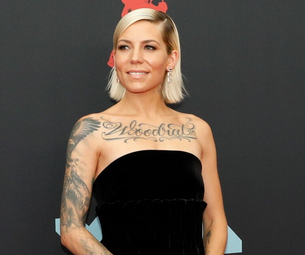 Skylar Grey arrives on the red carpet at the 36th annual MTV Video Music Awards at the Prudential Center in Newark, NJ on Monday, August 26, 2019.
