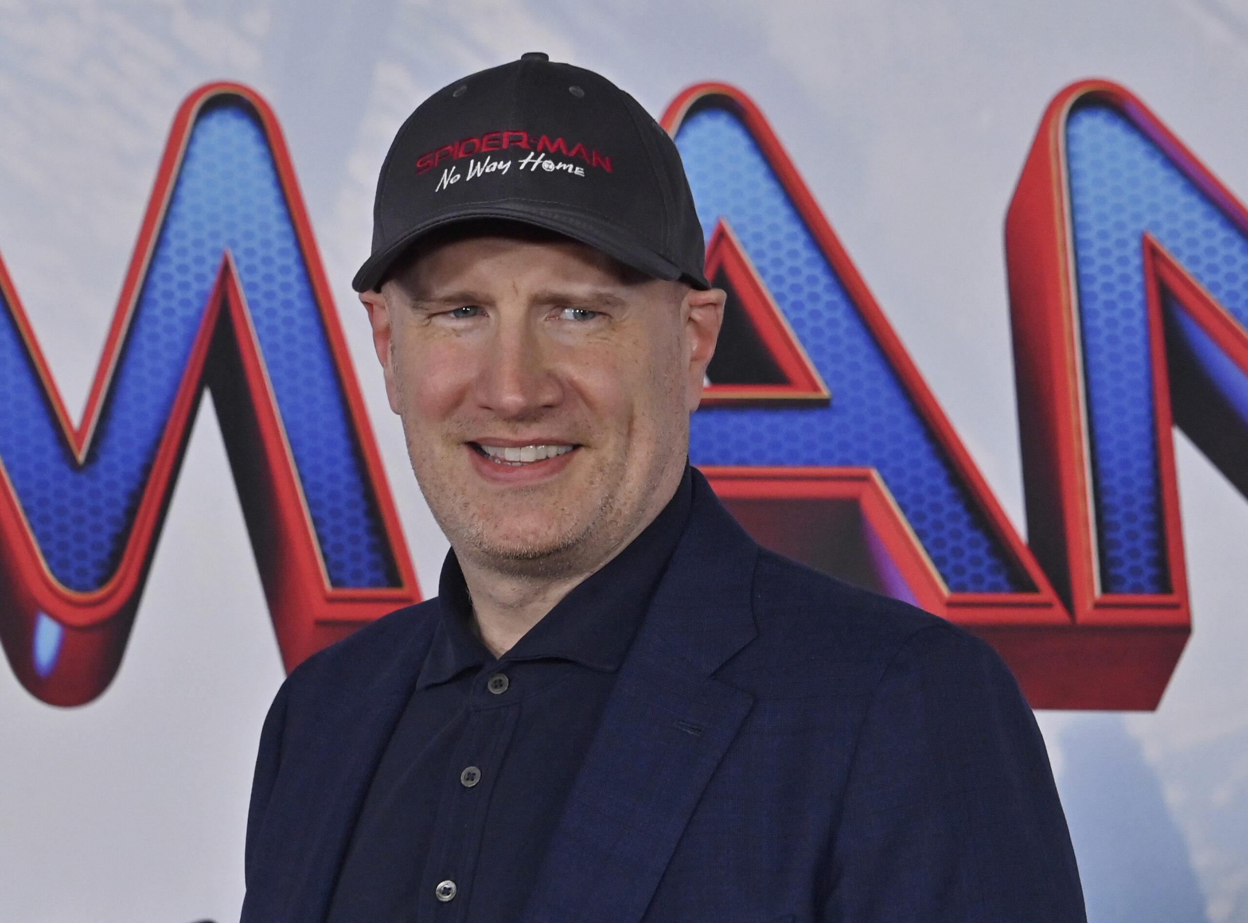 Producer Kevin Feige attends the premiere of the sci-fi motion picture "Spider-Man: No Way Home" at the Regency Village Theatre in the Westwood section of Los Angeles on Monday, December 13, 2021. 