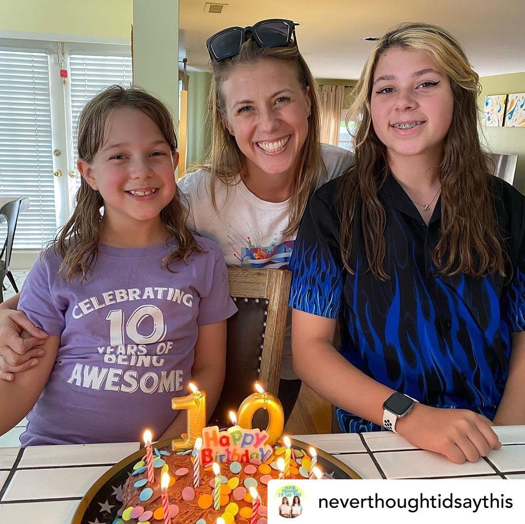 Jodie Sweetin and her kids