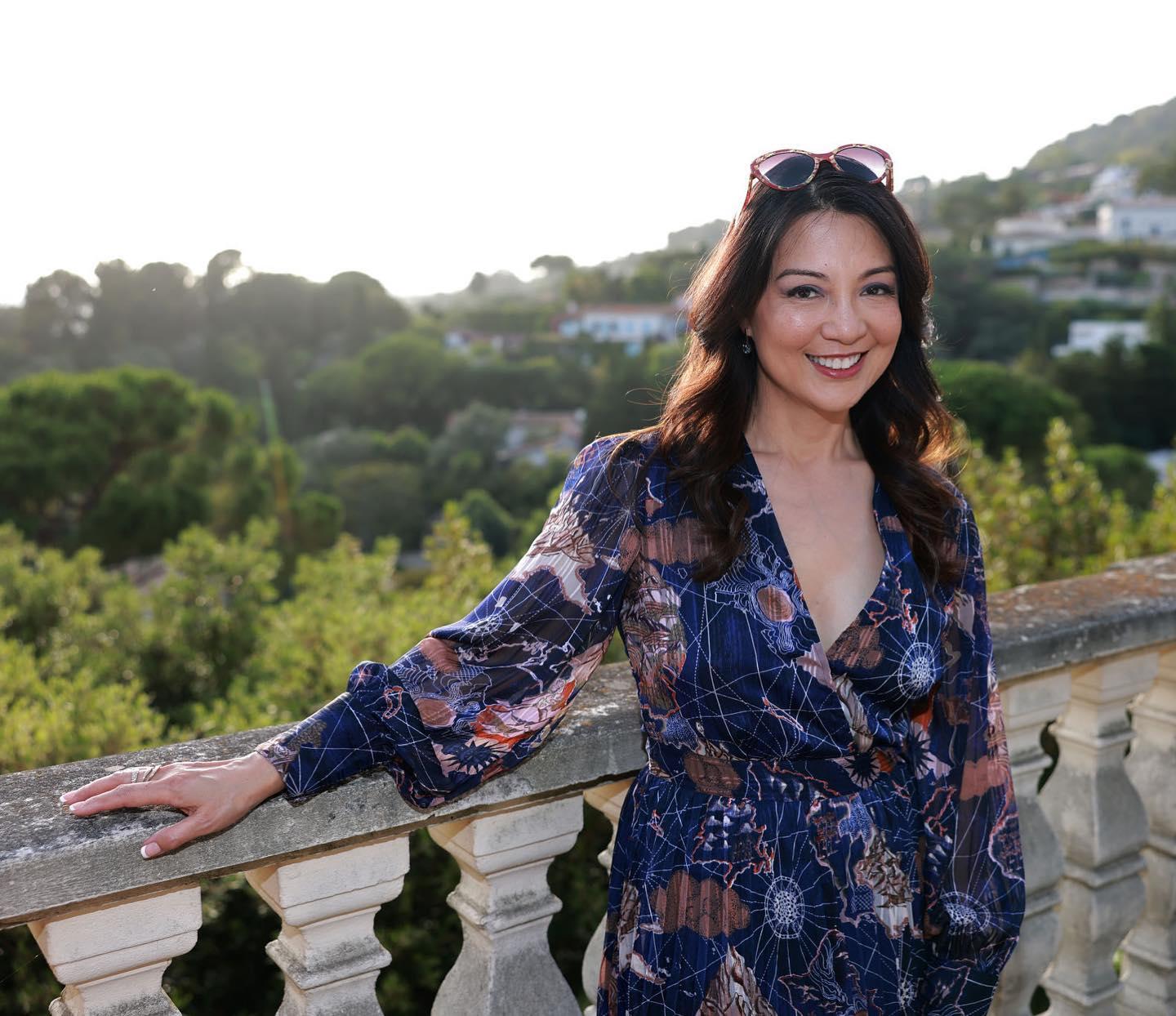 Ming-Na Wen in the French Riviera 
