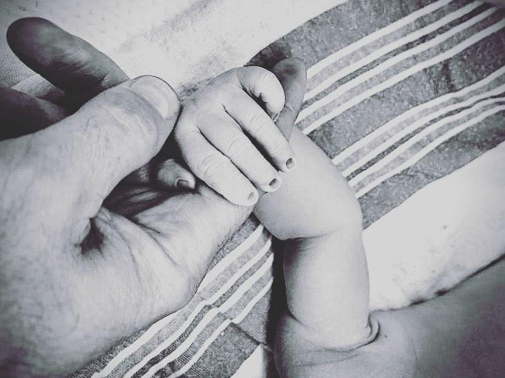 Brian Austin Green and Sharna Burgess share baby Zane's picture on Instagram