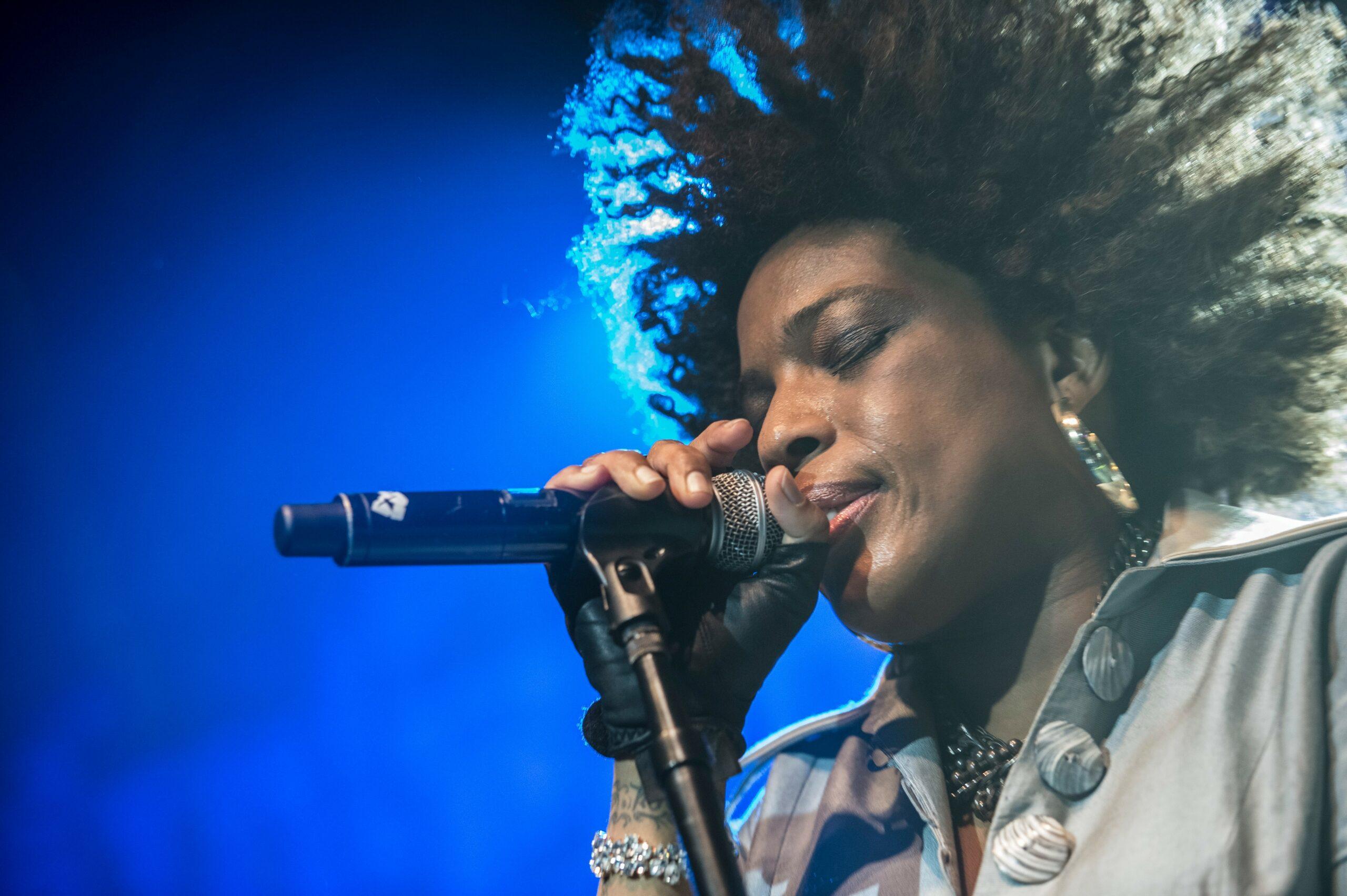 Macy Gray at American singer MACY GRAY performs live on stage at Alcatraz Milano in Milan on March 29, 2017