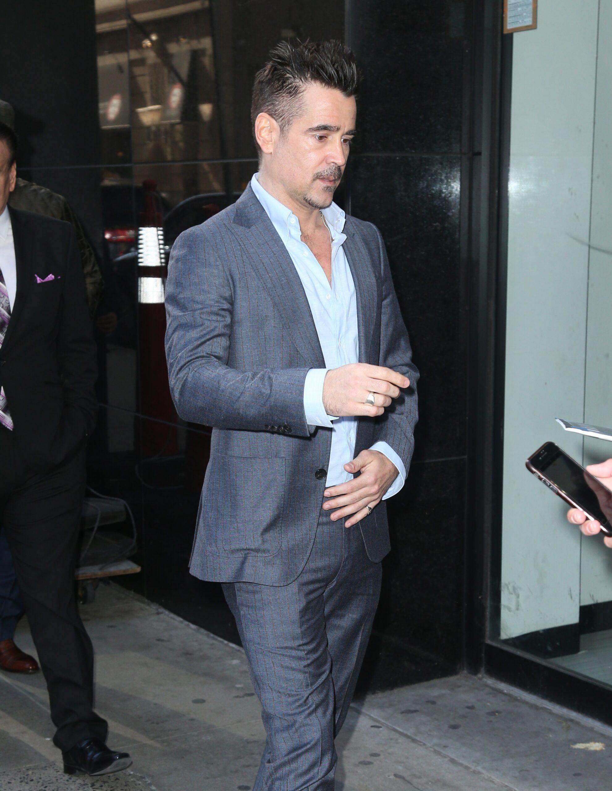 Colin Farrell at GMA