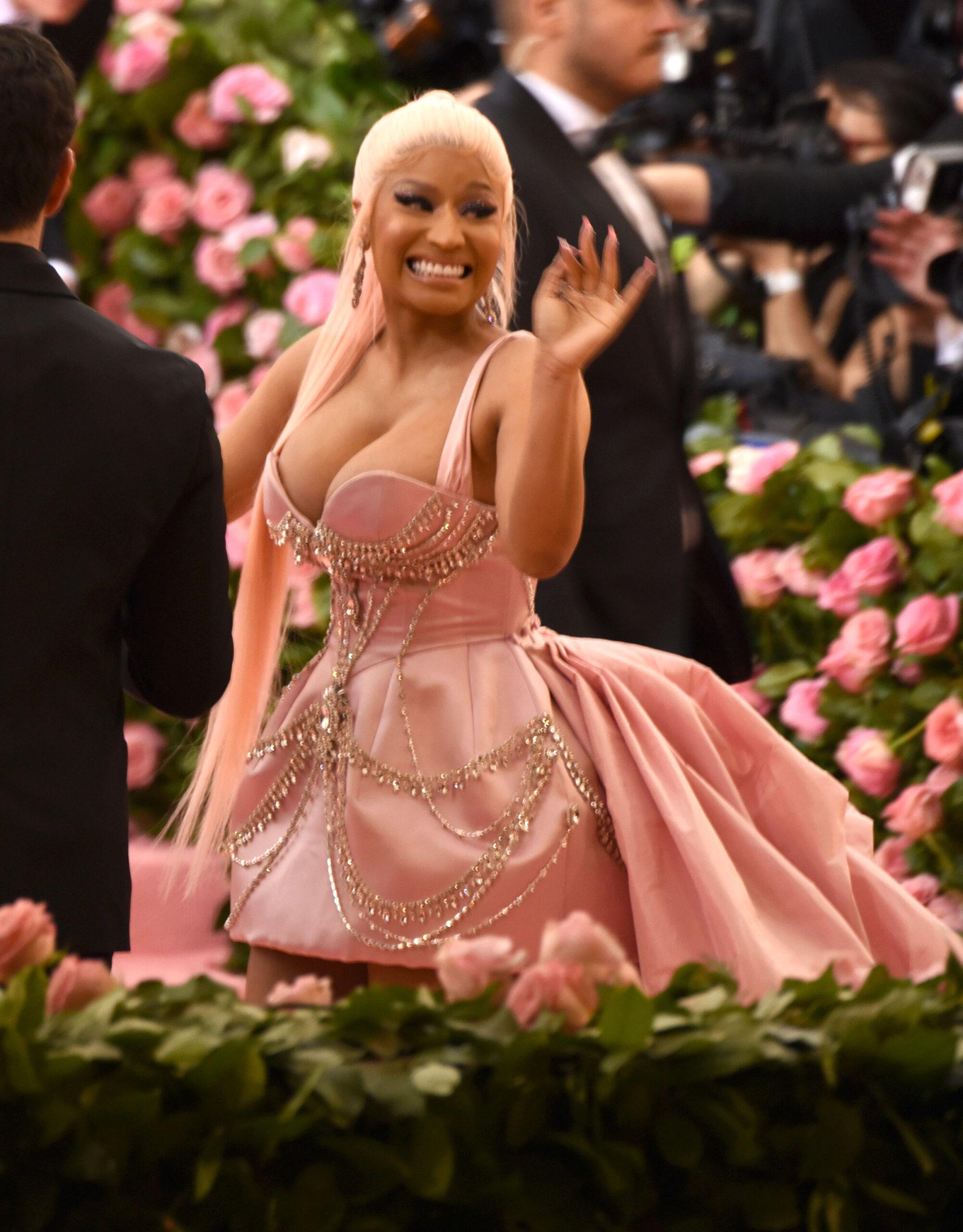 Nicki Minaj at The 2019 Met Gala Celebrating Camp: Notes On Fashion